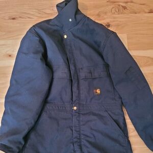 Flame-Resistant Loose Fit Qulilted Coverall